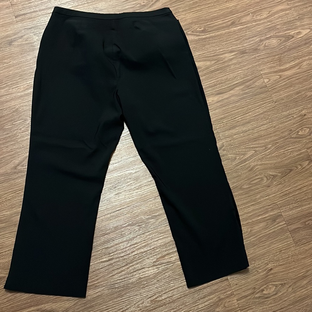 INC STRETCH 16W BLACK PANTS! BestFABRIC FOR WORK OR PLAY! EXCELLENT FOR TRAVEL! - Picture 3 of 4